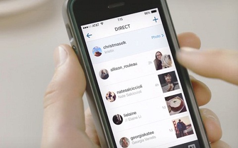 Instagram推新私信功能Direct:支持照片、視頻和文本信息